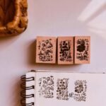 ⁦مجموعة أختام خشبية | الورد⁩ - الصورة ⁦2⁩