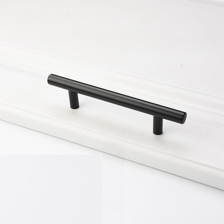large-basic-black-handle يد صينية - سادة كبير - اسود - قطعتين - الصورة 1