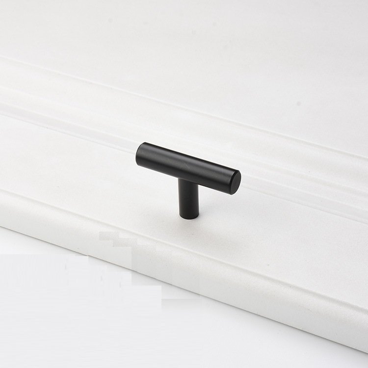small basic-black-handle يد صينية - سادة صغير - اسود - قطعتين - الصورة 1