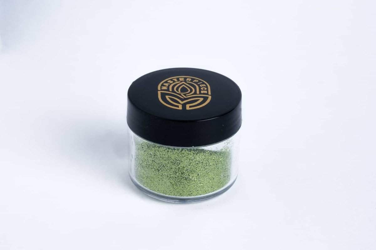 63-min جليتر لون أخضر غامق - Glitter Autumn Green - الصورة 1