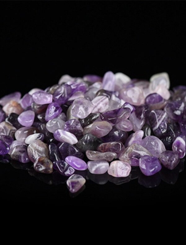 احجار كريستال حجم صغير بنفسجي – Amethyst  – 100g