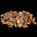 احجار كريستال حجم صغير – Tiger's eye – 100g