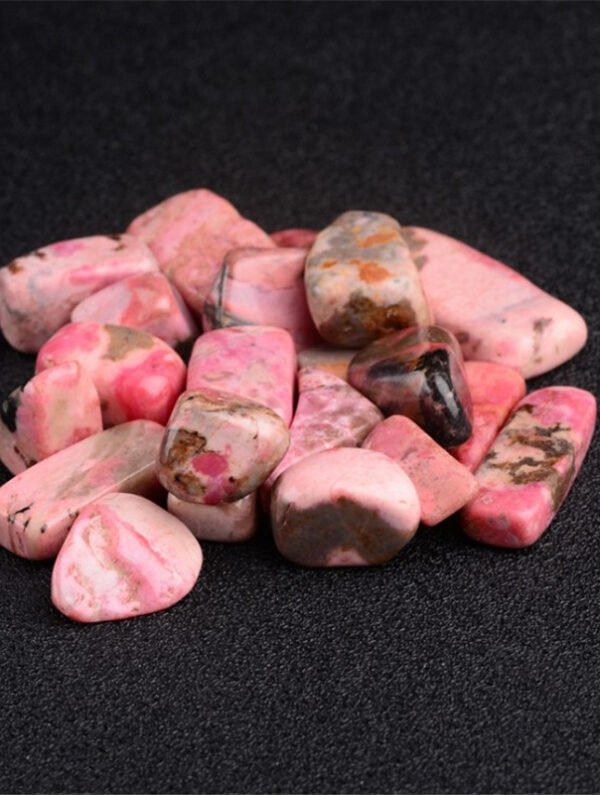احجار كريستال حجم صغير زهري – Rose quartz – 100g