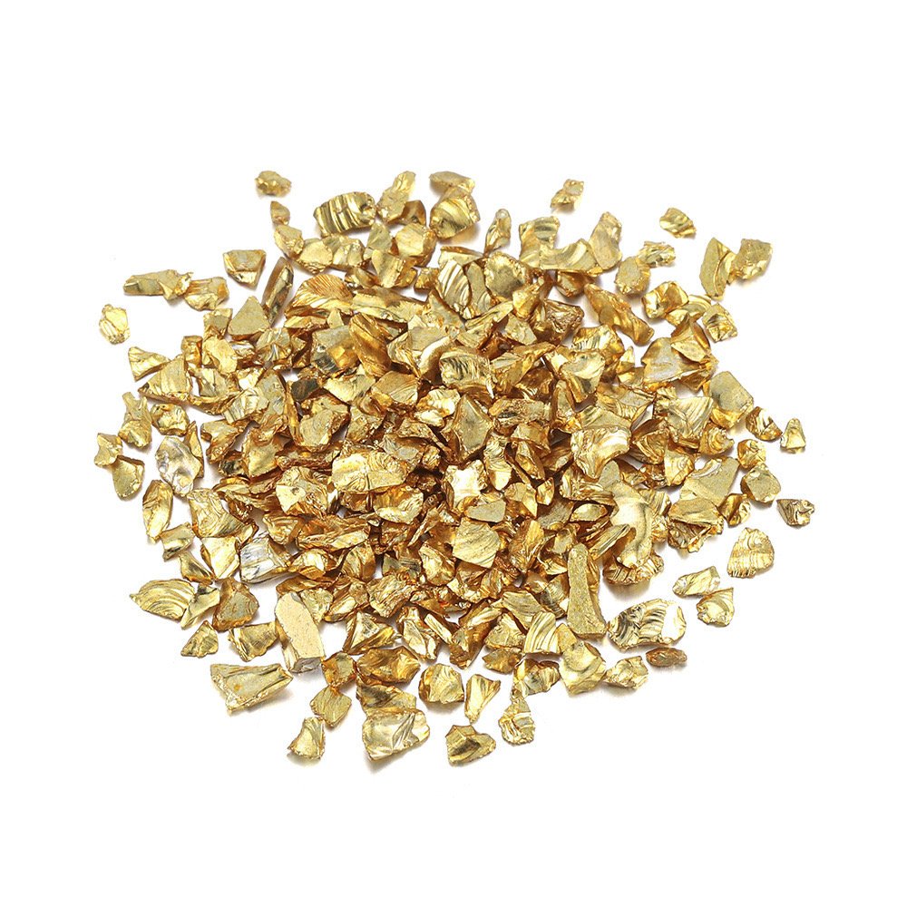 mini-crystals-450gm كريستالات صغيرة 450 غم - ذهبي - الصورة 1