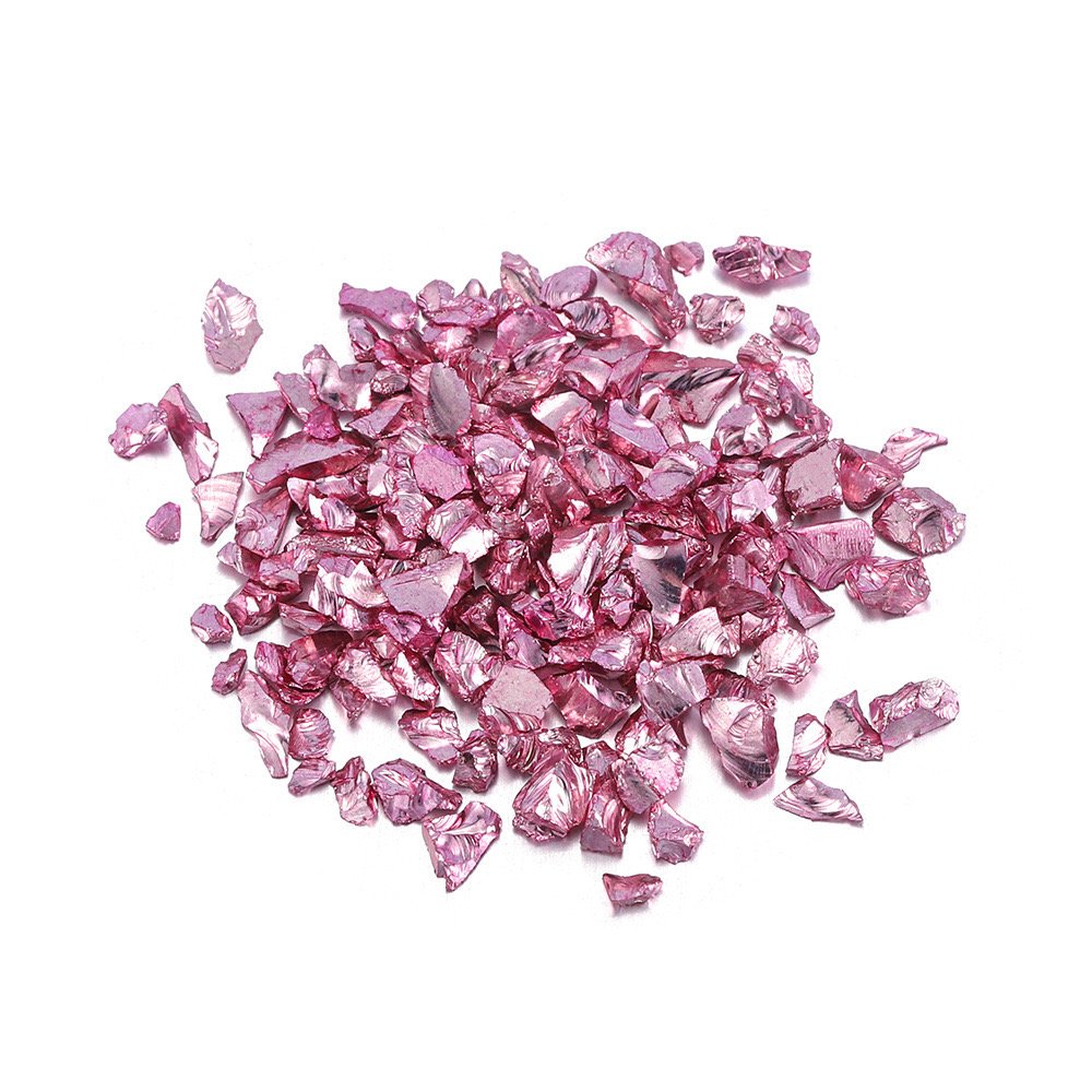 mini-crystals-450gm كريستالات صغيرة 450 غم - زهري - الصورة 1