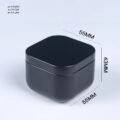 ⁦بكج توفير 10 قطع - وعاء معدني مكعب اسود⁩ - الصورة ⁦2⁩