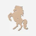 horse wood base