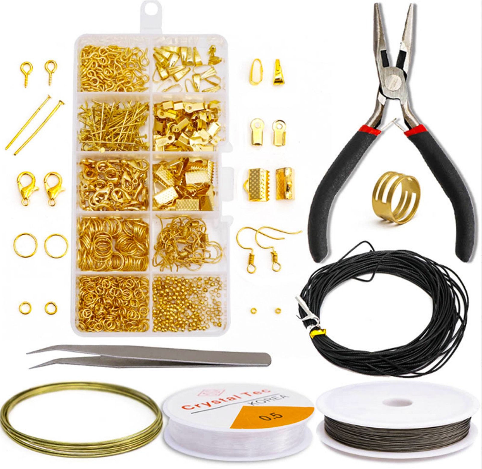 O1CN01wRpgSR1LC2c4Qe25c_!!1662791262-0-cib البكج المتكامل لصناعة المجوهرات - ذهبي - الصورة 1