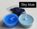 ⁦رقائق تلوين الشمع - 50 غم - sky blue #25⁩ - الصورة ⁦2⁩