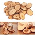 ⁦كوستر خشبي قطر 5 سم - 10 قطع⁩ - الصورة ⁦4⁩