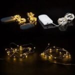 حبل LED مضيء باللون الاصفر - 2 متر