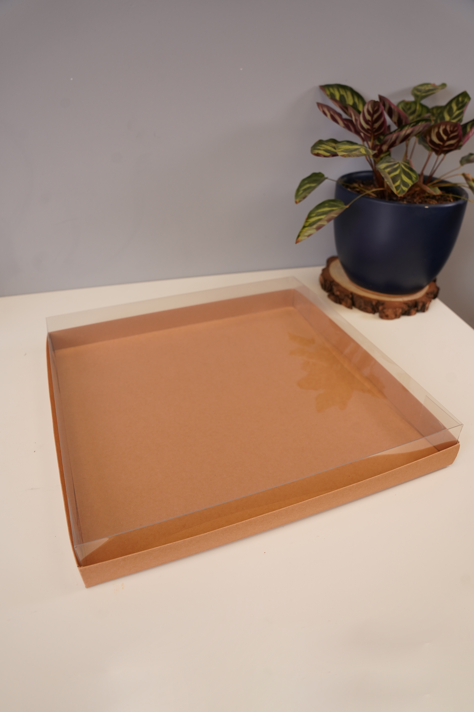 355 علب PVC مع قاعدة - 5*35*35 - 10 قطع - الصورة 1
