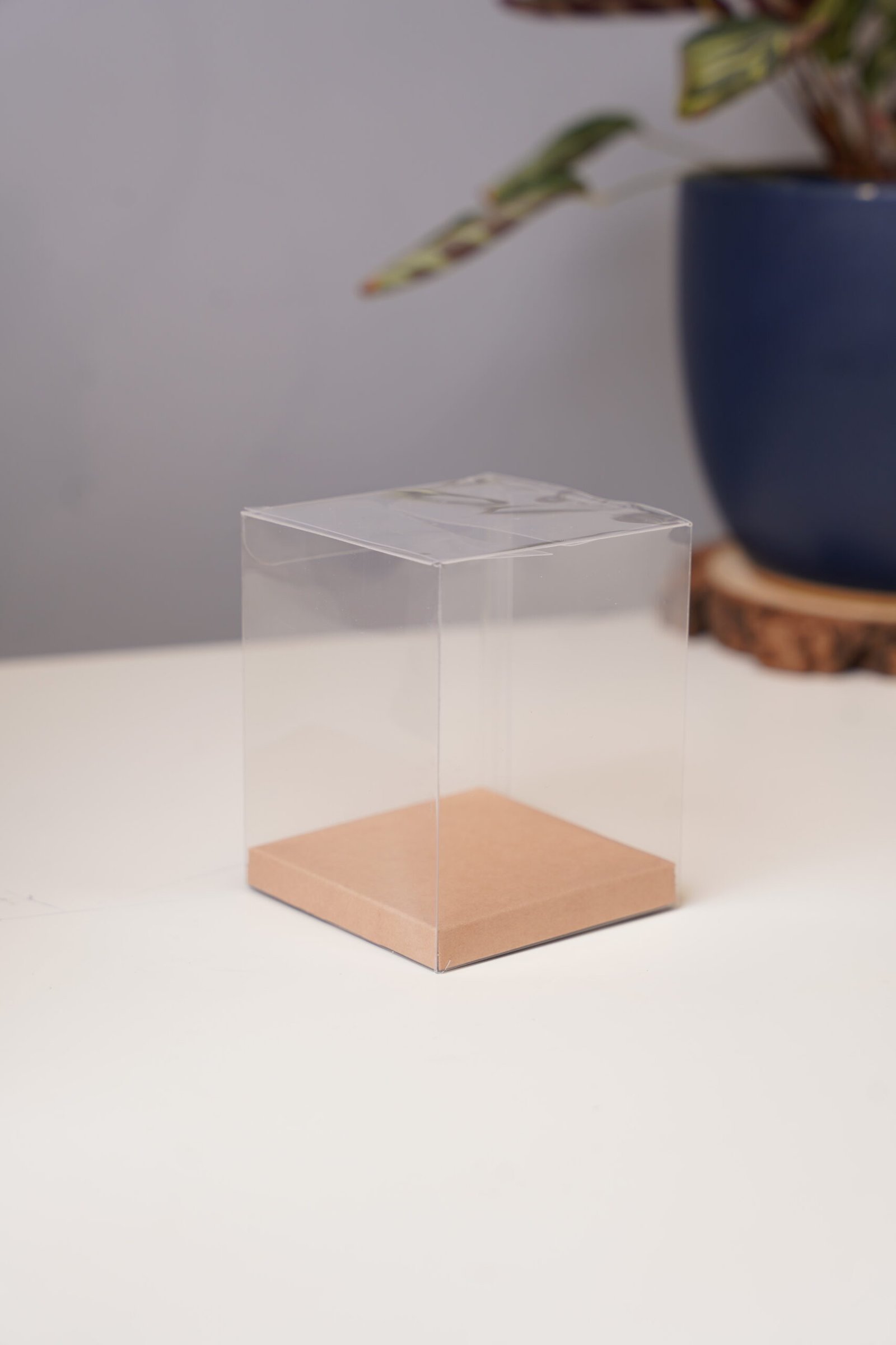 DSC03487 علب PVC مع قاعدة - 10*8*8 - 10 قطع - الصورة 1