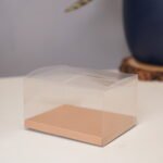 علب PVC مع قاعدة - 7*10*12 - 10 قطع
