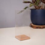 علب PVC مع قاعدة - 10*3*3 - 10 قطع