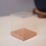 علب PVC مع قاعدة - 8*7*7 - 10 قطع