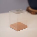 علب PVC مع قاعدة - 8*6*6 - 10 قطع