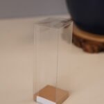 علب PVC مع قاعدة - 12*4*4 - 10 قطع