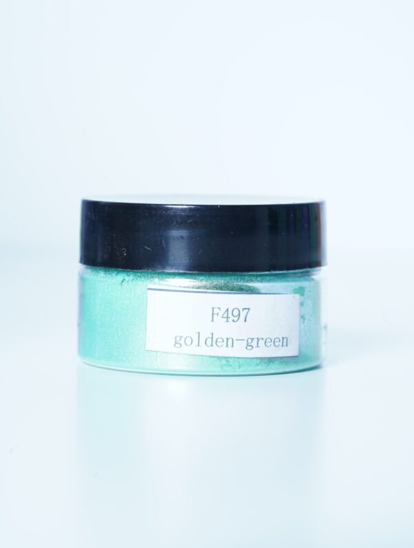 ملون مايكا لون اخضر فاتح Golden Green - 500g