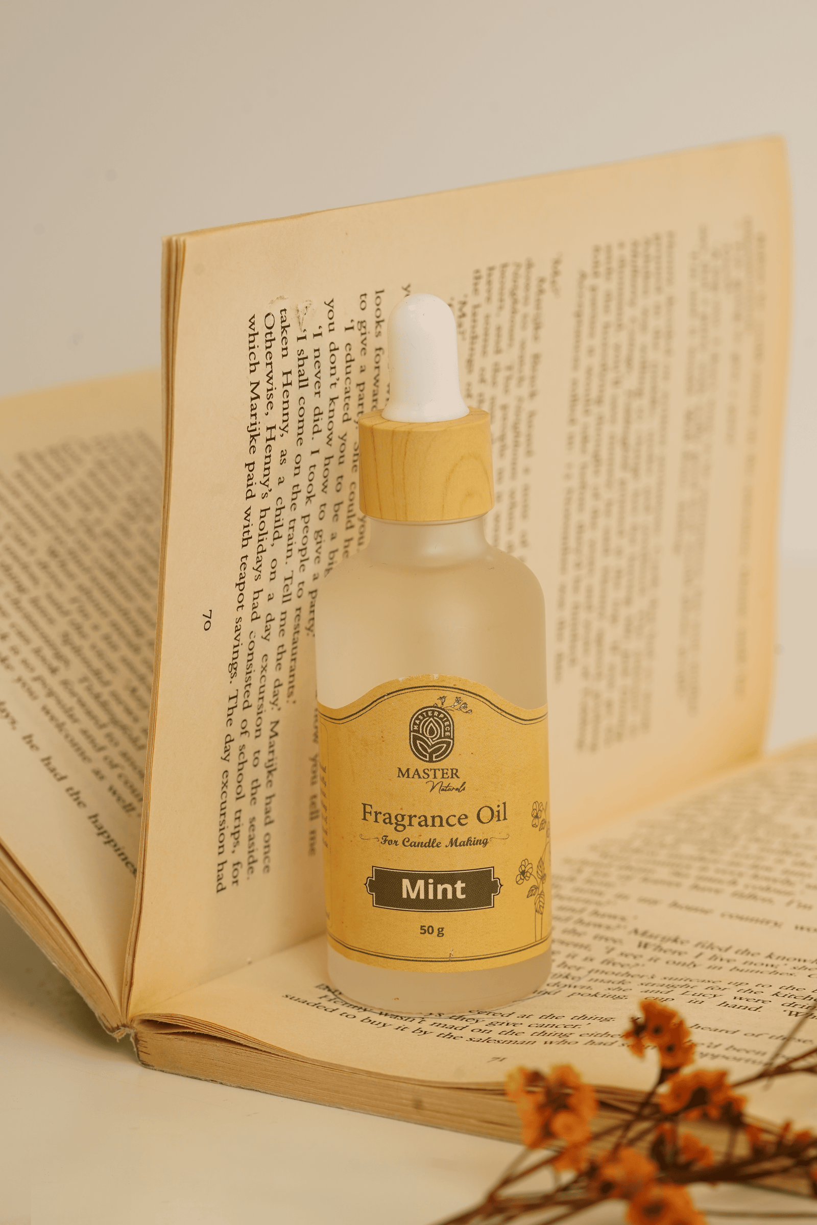 mint 50 زيت عطري لصناعة الشمع - نعنع | Mint - الصورة 1