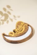 ⁦وعاء خشب هلال Ramadan Kareem⁩ - الصورة ⁦2⁩