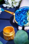 ⁦صبغة ريزن لطلاء الحواف - ذهبي | Metal Paste - Gold⁩ - الصورة ⁦5⁩